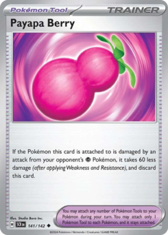 Pokemon Stellar Crown Payapa Berry - 141