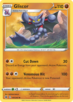Pokemon Fusion Strike Gliscor - 141