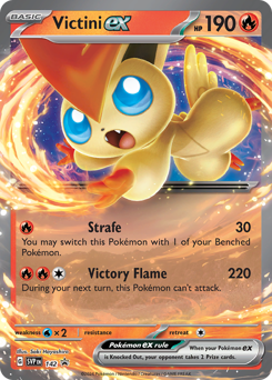 Pokemon Scarlet & Violet Black Star Promos Victini ex - 142