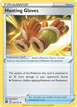 Pokemon Brilliant Stars Hunting Gloves - 142