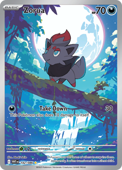 Pokemon White Flare Zorua - 142
