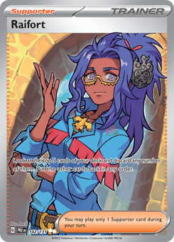 Pokemon Prismatic Evolutions Raifort - 142