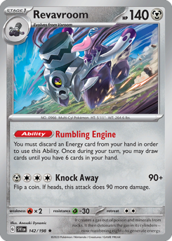 Pokemon Scarlet & Violet Revavroom - 142