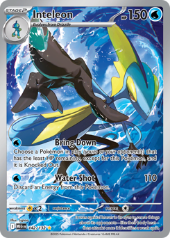 Pokemon Mega Evolution Inteleon - 142