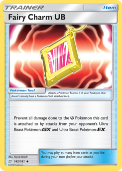Pokemon Team Up Fairy Charm UB - 142