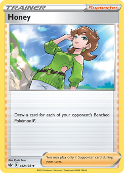 Pokemon Chilling Reign Honey - 142