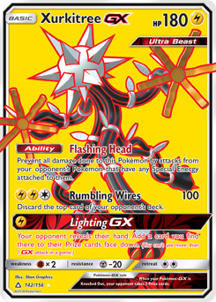 Pokemon Ultra Prism Xurkitree-GX - 142