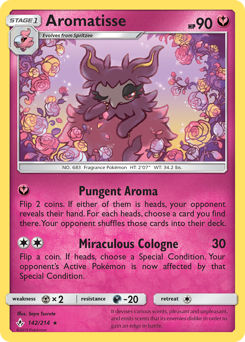 Pokemon Unbroken Bonds Aromatisse - 142