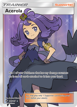 Pokemon Burning Shadows Acerola - 142