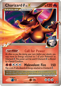 Pokemon Supreme Victors Charizard G LV.X - 143
