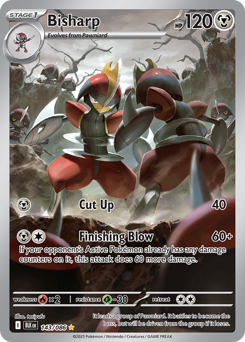 Pokemon Black Bolt Bisharp - 143