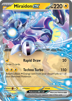 Pokemon Scarlet & Violet Black Star Promos Miraidon ex - 143