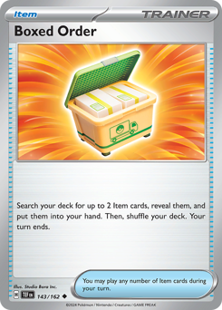 Pokemon Temporal Forces Boxed Order - 143