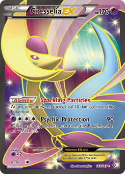 Pokemon Boundaries Crossed Cresselia-EX - 143