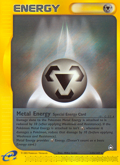 Pokemon Aquapolis Metal Energy - 143