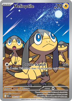 Pokemon Mega Evolution Helioptile - 143