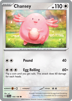 Pokemon Scarlet & Violet Chansey - 144
