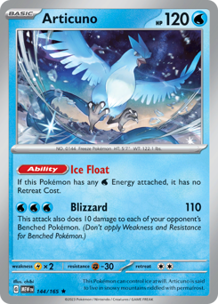 Pokemon 151 Articuno - 144
