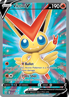 Pokemon Battle Styles Victini V - 144