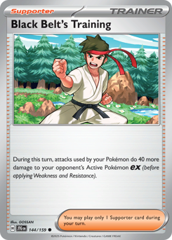 Pokemon Journey Together Black Belt's Training - 144