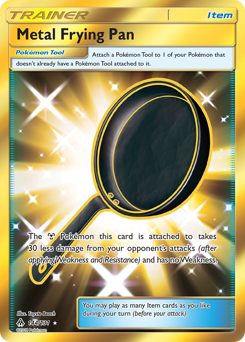 Pokemon Forbidden Light Metal Frying Pan - 144