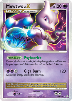 Pokemon Legends Awakened Mewtwo LV.X - 144