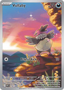 Pokemon White Flare Vullaby - 144