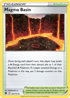 Pokemon Brilliant Stars Magma Basin - 144