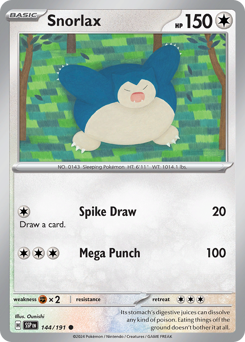 Pokemon Surging Sparks Snorlax - 144