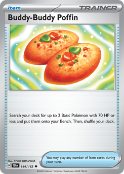Pokemon Temporal Forces Buddy-Buddy Poffin - 144