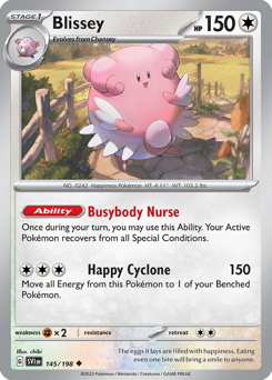 Pokemon Scarlet & Violet Blissey - 145