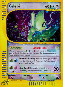 Pokemon Skyridge Celebi - 145