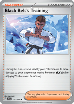 Pokemon Journey Together Black Belt's Training - 145