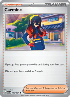 Pokemon Twilight Masquerade Carmine - 145