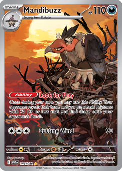 Pokemon White Flare Mandibuzz - 145