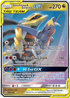 Pokemon Unified Minds Garchomp & Giratina-GX - 146