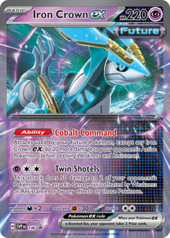 Pokemon Scarlet & Violet Black Star Promos Iron Crown ex - 146