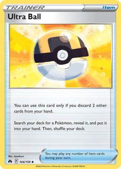 Pokemon Crown Zenith Ultra Ball - 146