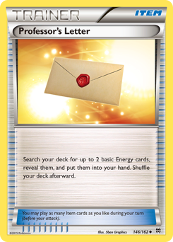Pokemon BREAKthrough Professor's Letter - 146