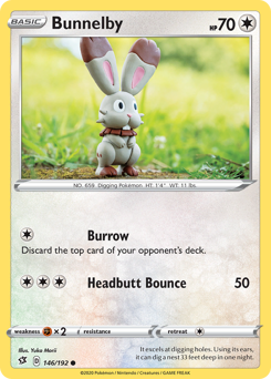 Pokemon Rebel Clash Bunnelby - 146