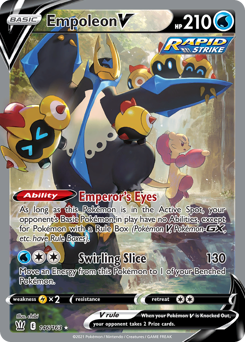 Pokemon Battle Styles Empoleon V - 146