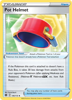 Pokemon Brilliant Stars Pot Helmet - 146