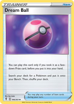 Pokemon Evolving Skies Dream Ball - 146