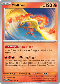 Pokemon 151 Moltres - 146