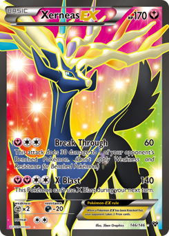 Pokemon XY Xerneas-EX - 146