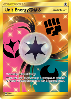 Pokemon Forbidden Light Unit Energy FightingDarknessFairy - 146