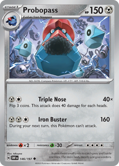 Pokemon Obsidian Flames Probopass - 146