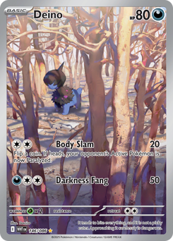 Pokemon White Flare Deino - 146