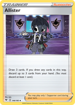 Pokemon Vivid Voltage Allister - 146