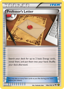 Pokemon BREAKthrough Professor's Letter - 146a